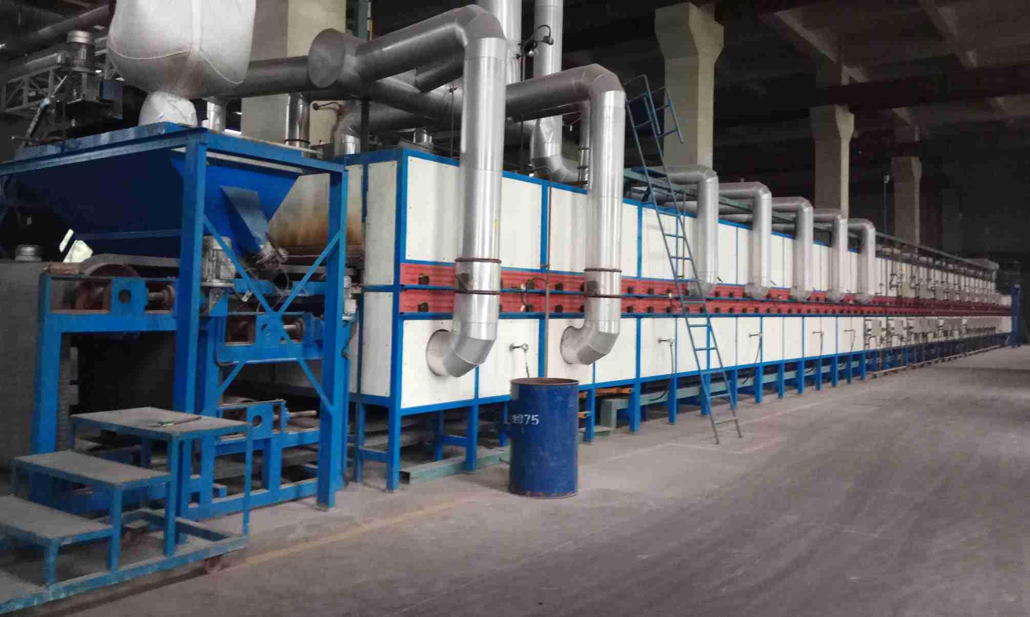 催化劑再生雙層網帶窯